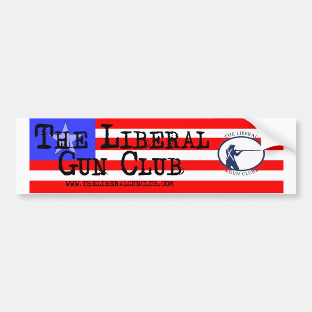 Autocollant De Voiture Bumpersticker patriotique de LGC (Devant)
