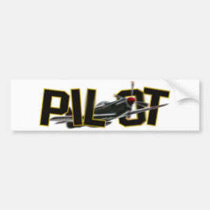 Autocollant De Voiture Bumpersticker pilote