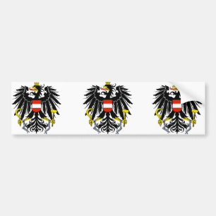 Autocollant De Voiture Bundesadler, Autriche