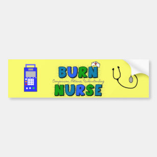 Autocollant De Voiture Burse Nurse Gifts - Design artistique et lunatique