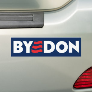 Autocollant De Voiture ByeDon 2024 Bye Don Anti-Trump