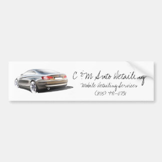Autocollant De Voiture C et adhésif pour pare-chocs détaillant