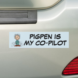 Autocollant De Voiture cacahuètes   Pigpen