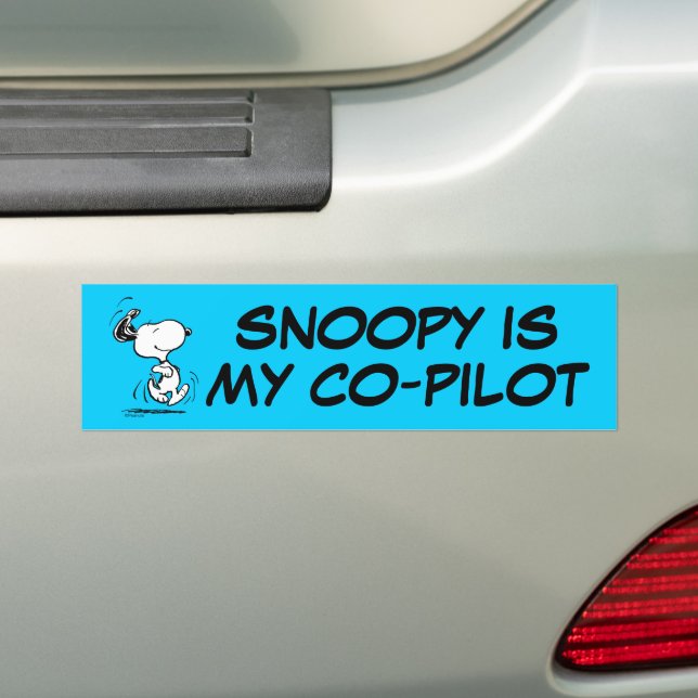 Autocollant De Voiture cacahuètes | Snoopy Happy Dance (En voiture)
