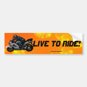 Autocollant De Voiture Cadeau de transport Moto Power Biker