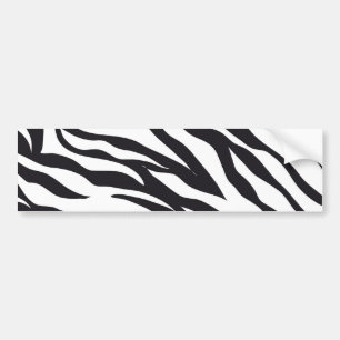 Autocollant De Voiture Cadeaux noirs et blancs de motif d'impression de