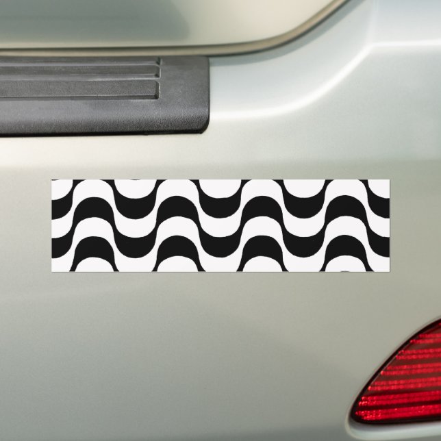 Autocollant De Voiture Calçadão de Copacabana (En voiture)