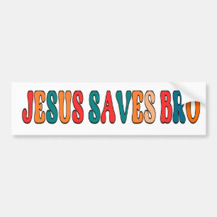 Autocollant De Voiture Calcomanía Para Auto Jésus sauve frère Jésus Chr