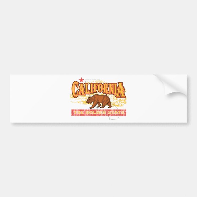 Autocollant De Voiture Californie (Devant)