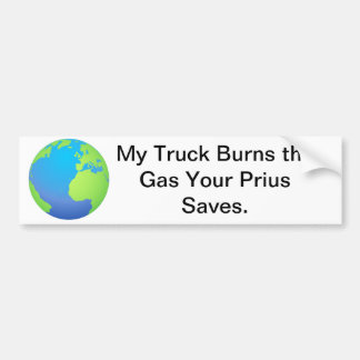 Autocollant De Voiture Camion contre Prius