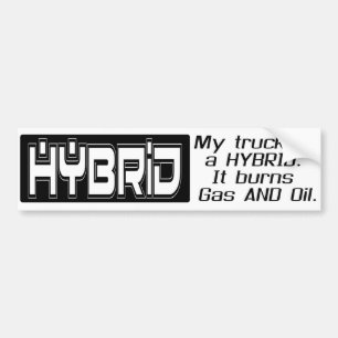 Autocollant De Voiture CAMION HYBRIDE drôle