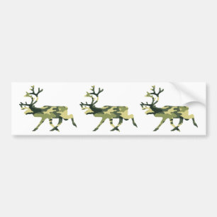 Autocollant De Voiture Camouflage de Reindeer / Caribou Woodland / Camo