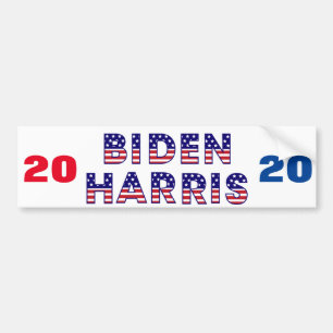 Autocollant De Voiture Campagne Biden Harris 2020