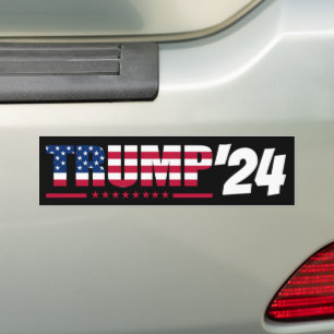 Autocollant De Voiture Campagne présidentielle de Trump 2024