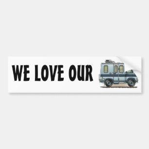 Autocollant De Voiture Campeur rv de Lasharo de Winnebago