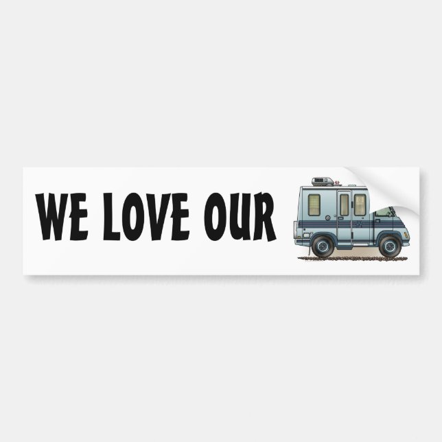 Autocollant De Voiture Campeur rv de Lasharo de Winnebago (Devant)