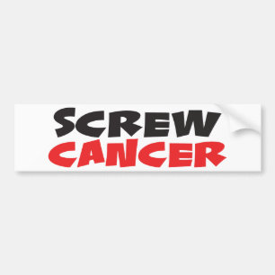Autocollant De Voiture Cancer de la vis