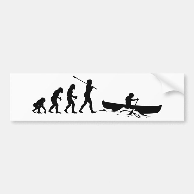 Autocollant De Voiture Canoer (Devant)