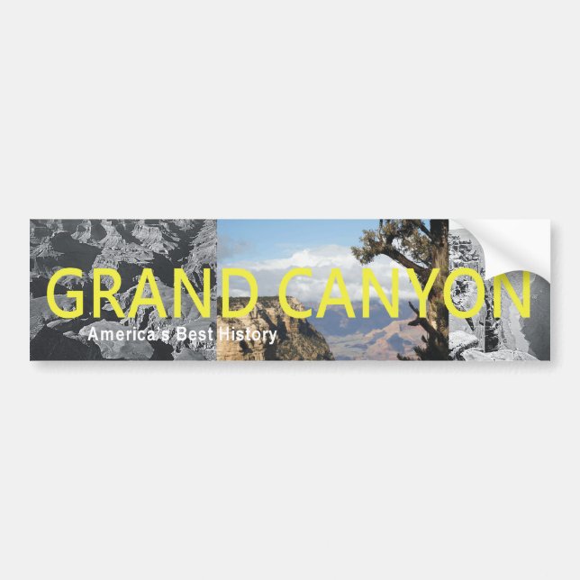 Autocollant De Voiture Canyon grand d'ABH (Devant)