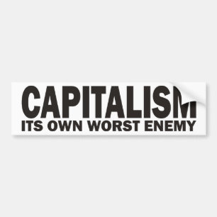 Autocollant De Voiture Capitalisme
