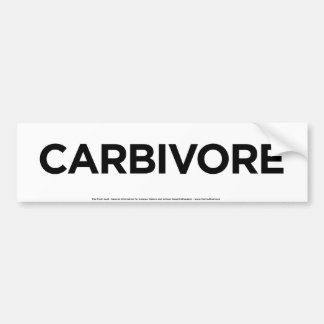 Autocollant De Voiture Carbivore