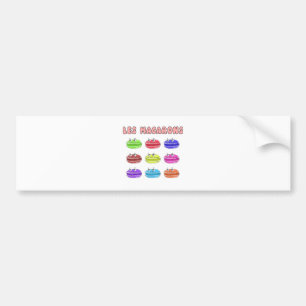 Autocollant De Voiture Caricature des Macarons