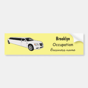 Autocollant De Voiture Caricature limousine