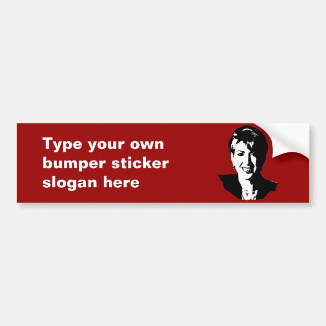Autocollant De Voiture Carly Fiorina (Devant)