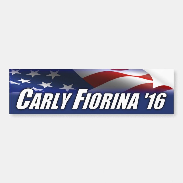 Autocollant De Voiture Carly Fiorina '16 (Devant)