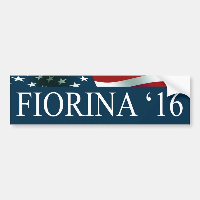 Autocollant De Voiture Carly Fiorina 2016 (Devant)