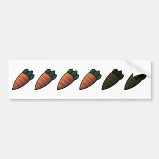Autocollant De Voiture Carottes !