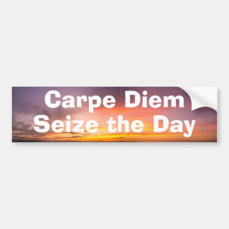 Autocollant De Voiture Carpe Diem