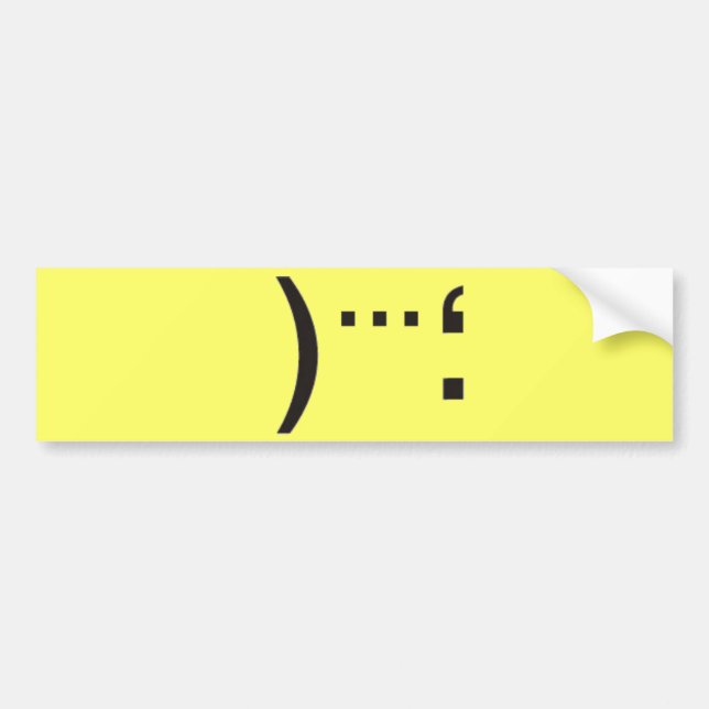 Autocollant De Voiture catastrophe (Devant)