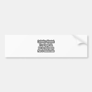 Autocollant De Voiture Catholiques Recherchés...