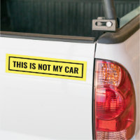 Ce n'est pas drôle pour ma voiture