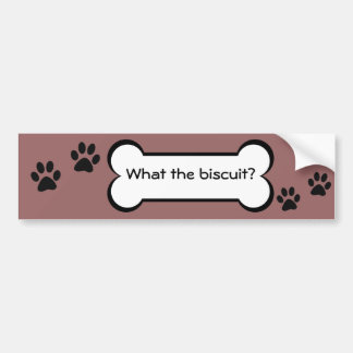 Autocollant De Voiture Ce qui le biscuit ? - adhésif pour pare-chocs