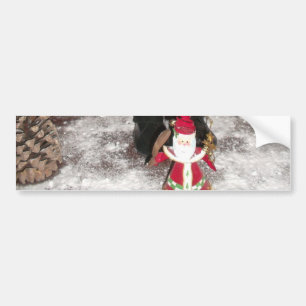 Autocollant De Voiture Célébration du joli Joyeux Noël