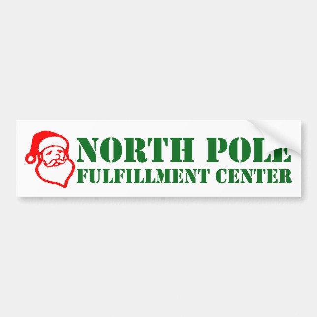 Autocollant De Voiture Centre de réalisation de Pôle Nord (Devant)