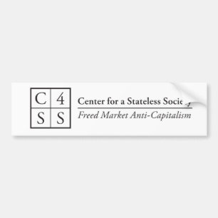 Autocollant De Voiture Centrez pour une société apatride pour votre