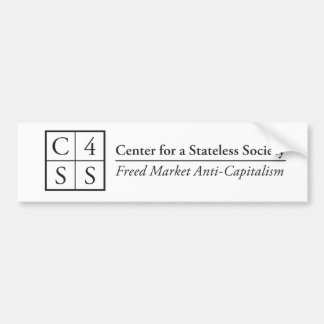 Autocollant De Voiture Centrez pour une société apatride pour votre