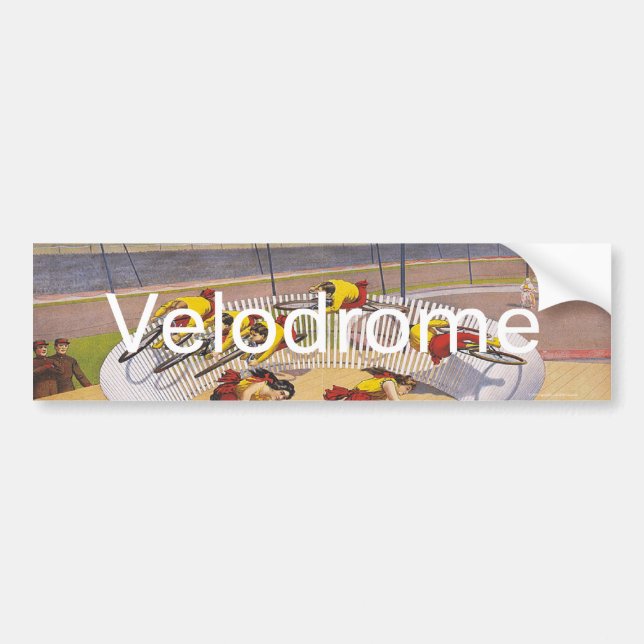 Autocollant De Voiture Cercles SUPÉRIEURS de vélodrome (Devant)