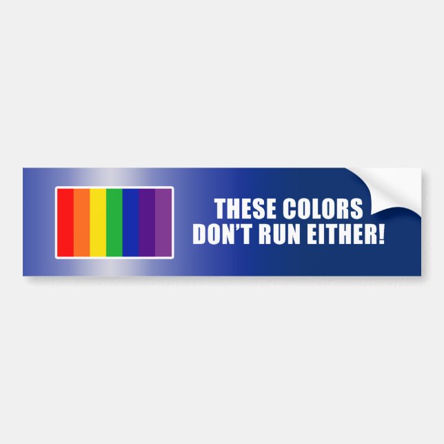 Autocollant De Voiture Ces couleurs ne fonctionnent pas non plus ! (Devant)