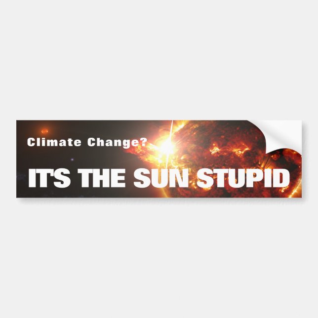 Autocollant De Voiture C'est le Sticker de pare-chocs solaire (Devant)