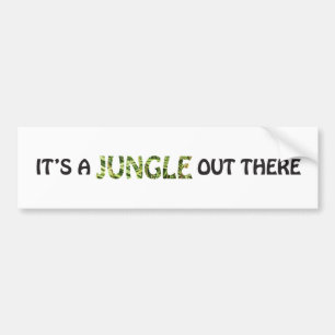 Autocollant De Voiture C'est UNE JUNGLE LÀ