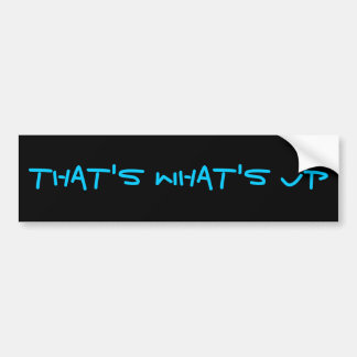 Autocollant De Voiture C'est What's Up