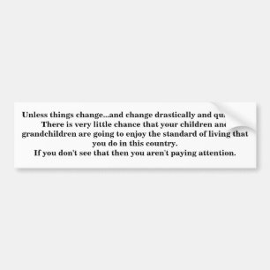 Autocollant De Voiture Changement requis