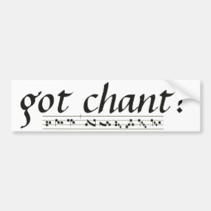 Autocollant De Voiture Chant obtenu ?