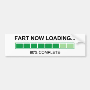 Autocollant De Voiture Chargement de l'Humour de Farting