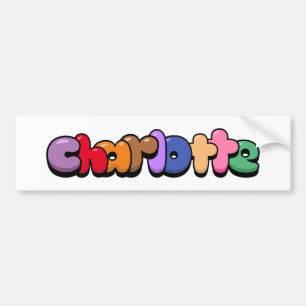 Autocollant De Voiture Charlotte