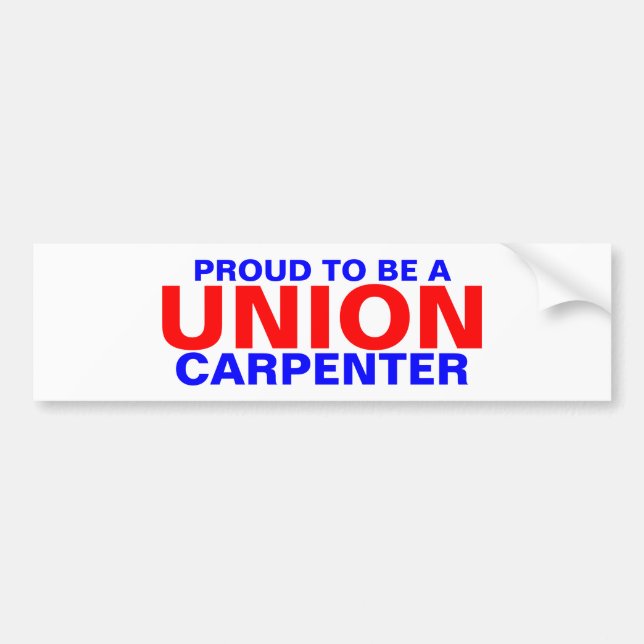 AUTOCOLLANT DE VOITURE CHARPENTIER DES SYNDICATS (Devant)